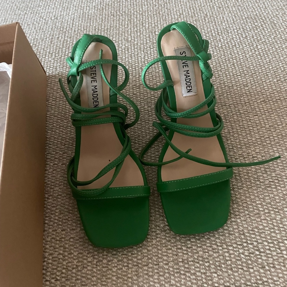 Green heels